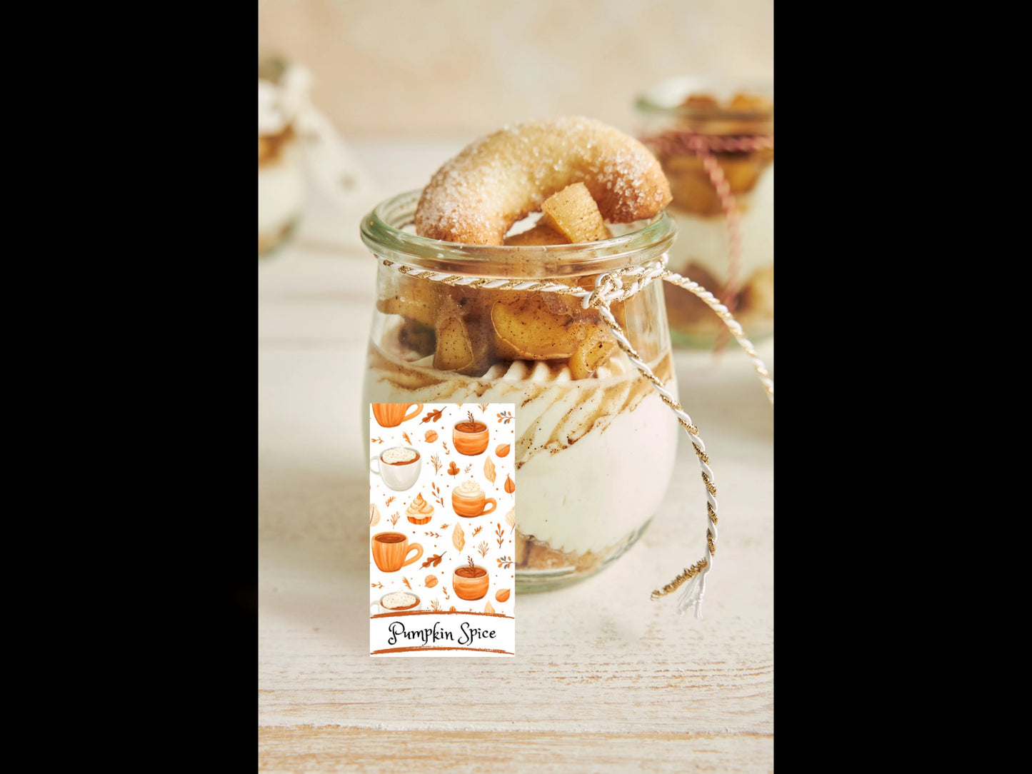 Pumpkin Spice Cookie Gift Tag