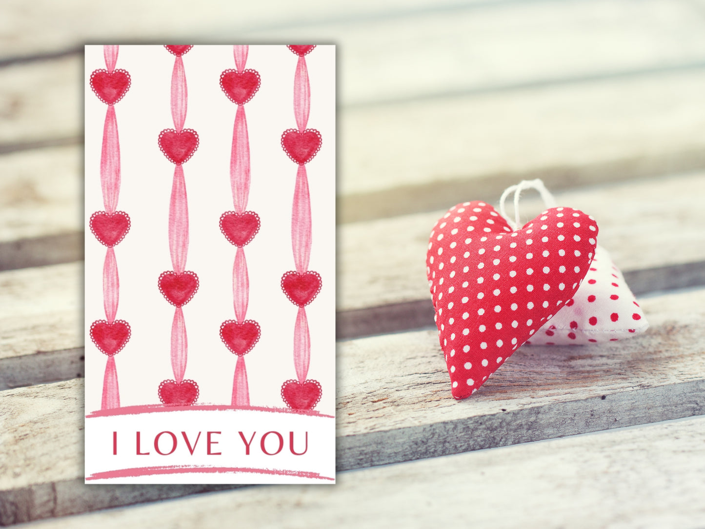 Pink Ribbons - Coquette - Cookie Card
