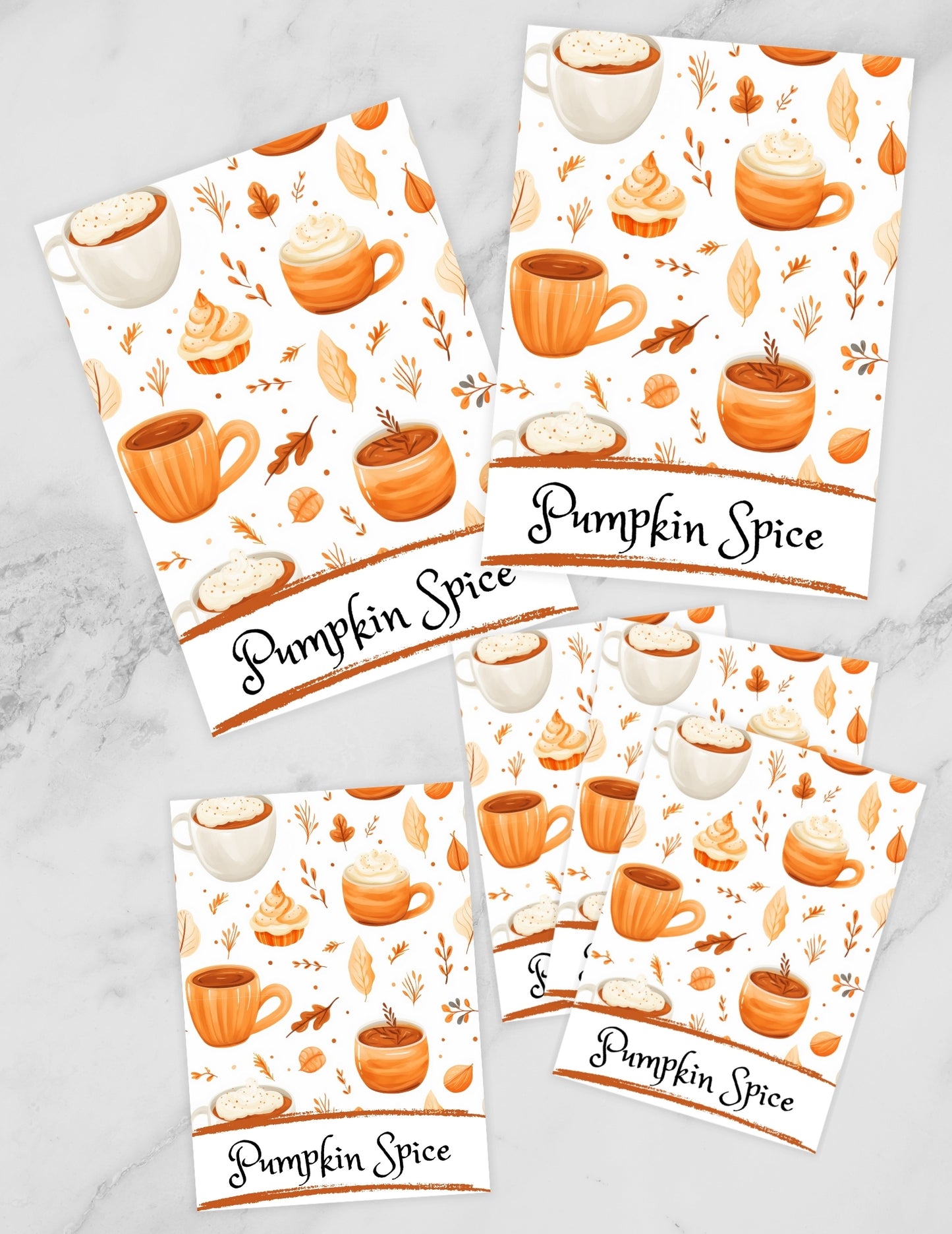 Pumpkin Spice Cookie Card