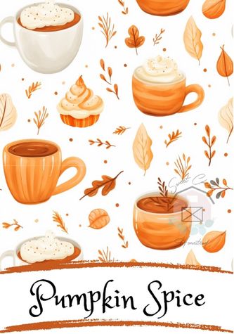 Pumpkin Spice Cookie Gift Tag