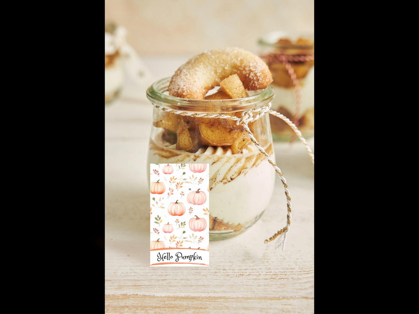 Hello Pumpkin Cookie Gift Tag