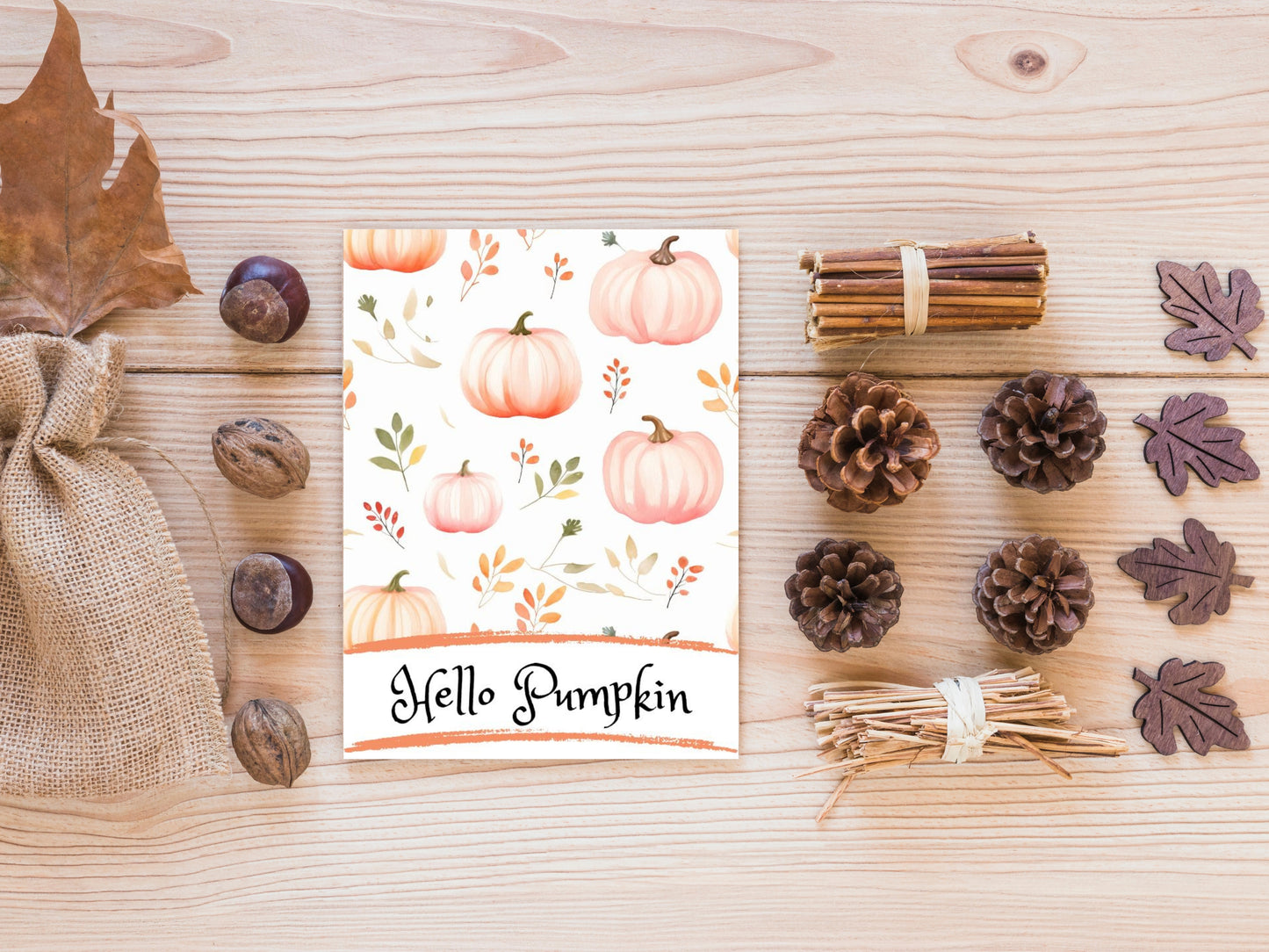 Hello Pumpkin Cookie Gift Tag