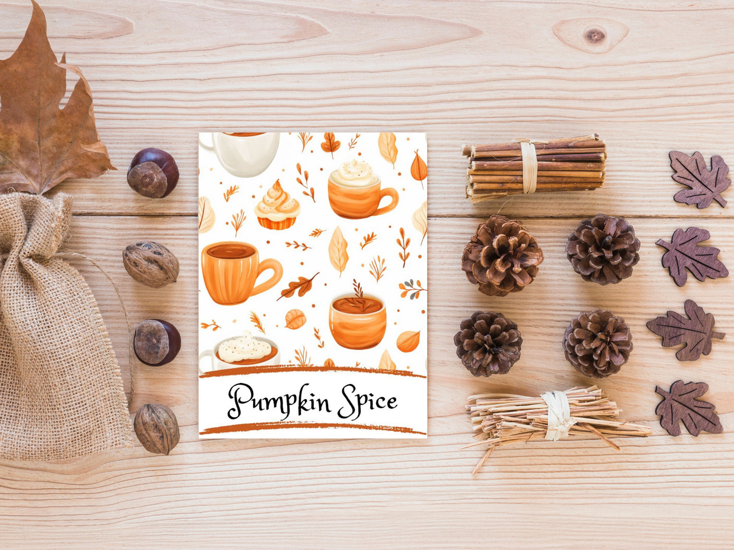 Pumpkin Spice Cookie Gift Tag