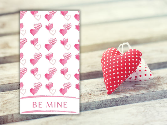 Be Mine Cookie Card