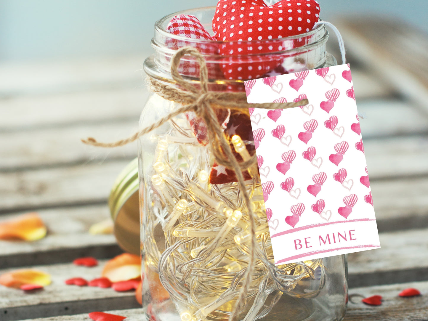 Be Mine Cookie Gift Tag