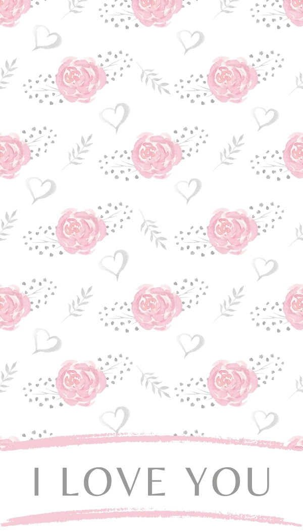 Roses - I Love You Cookie Gift Tag