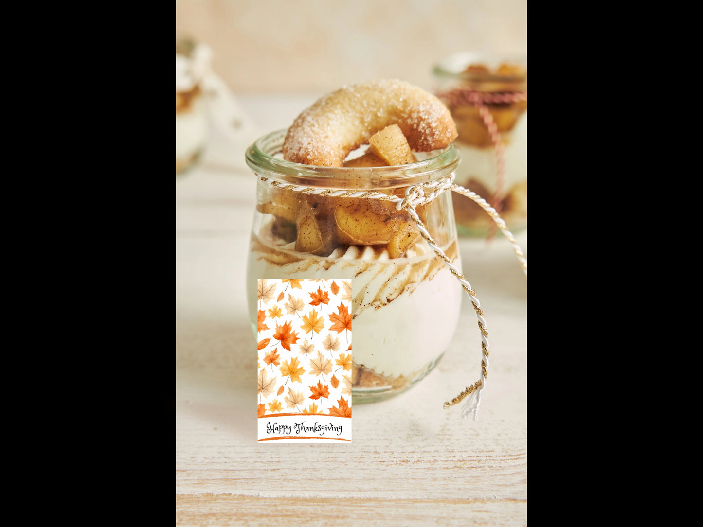 Happy Thanksgiving Cookie Gift Tag