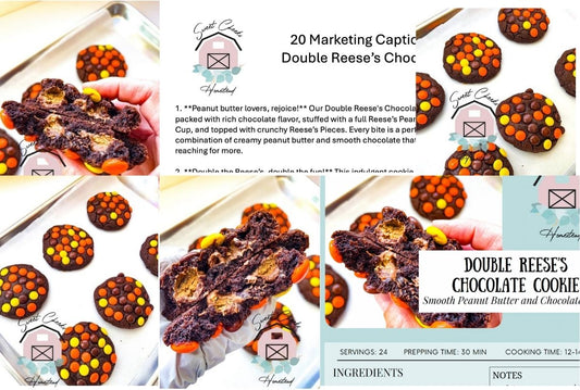 Double Reese's Chocolate Cookie Marketing Bundle