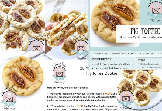 Fig Toffee Cookie Marketing Bundle