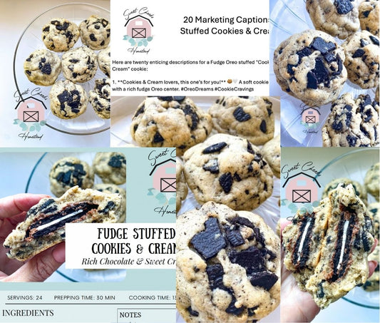 Cookies & Cream Cookie Marketing Bundle