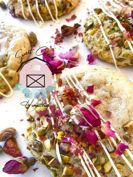 Pistachio Rose Cookie Recipe