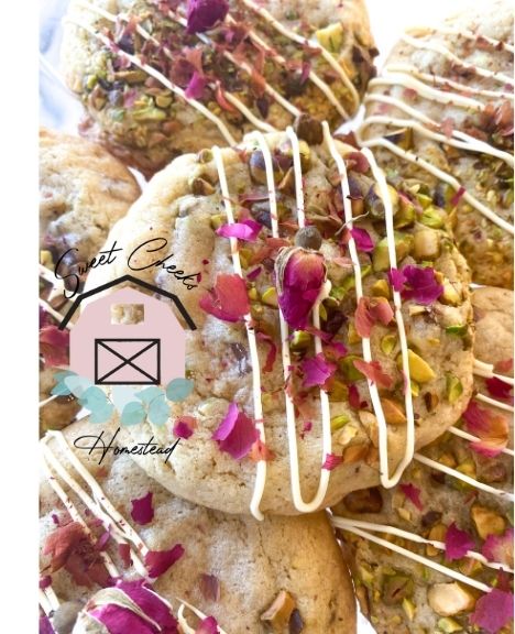 Pistachio Rose Cookie Recipe