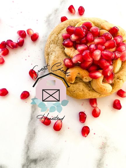 Pomegranate Cashew Cookie Recipe