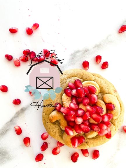 Pomegranate Cashew Cookie Recipe