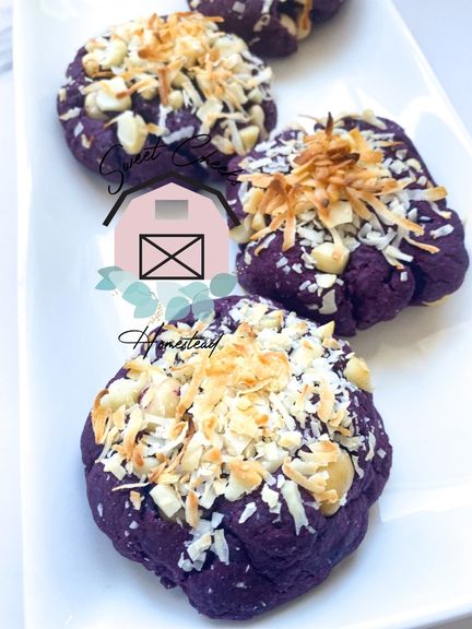 Ube Macadamia Cookie Recipe