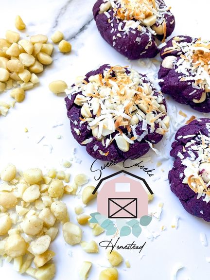 Ube Macadamia Cookie Recipe