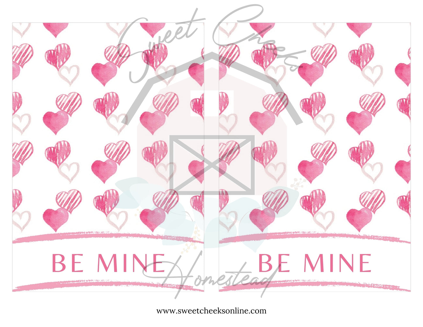 Be Mine Cookie Card